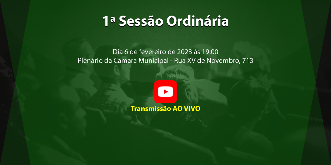 1ª Sessão Ordinária de 2023