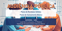 Audiência Pública: Obras e Recursos Hídricos - Plano de Resíduos Sólidos e Plano de Saneamento Básico